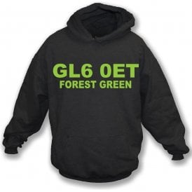 GL6 0ET Forest Green Hooded Sweatshirt