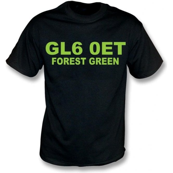 GL6 0ET Forest Green Kids T-Shirt