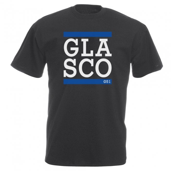 GLA SCO (Rangers Influenced) Vintage Wash T-Shirt