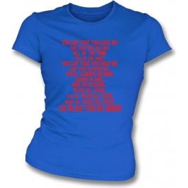 Glad All Over (Crystal Palace) Womens Slim Fit T-Shirt