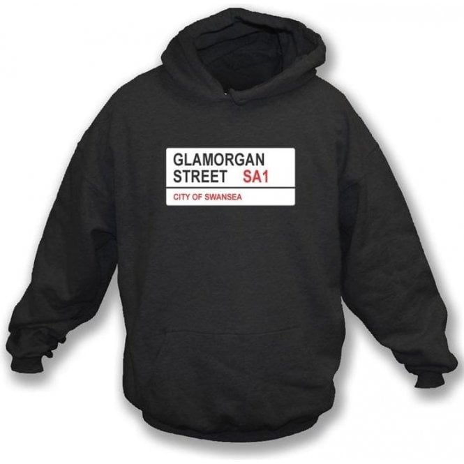 Glamorgan Street SA1 Hooded Sweatshirt (Swansea)