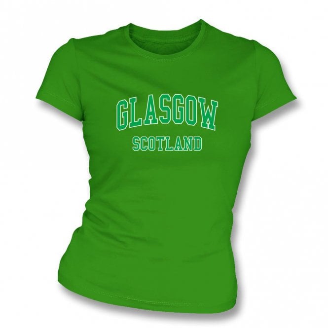 Glasgow (Celtic Influenced) Womens Slim Fit T-Shirt