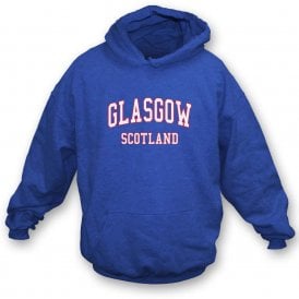 Glasgow (Rangers Influenced) Kids Hooded Sweatshirt