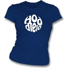 Glenn Hoddle Logo Women's Slim Fit T-shirt