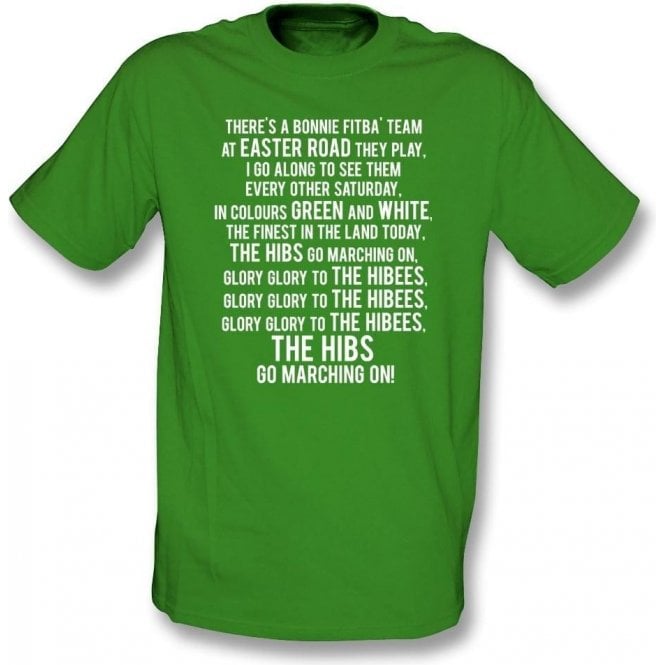 Glory Glory To The Hibees (Hibernian) T-Shirt