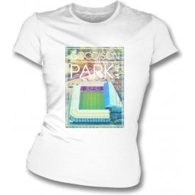Goodison Park L4 4EL (Everton) Women's Slimfit T-Shirt