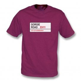 Gorgie Road EH11 (Hearts) T-Shirt