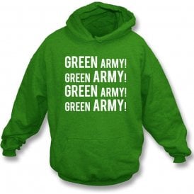 Green Army! (Plymouth Argyle) Hooded Sweatshirt