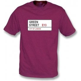 Green Street E13 Kids T-Shirt (West Ham)