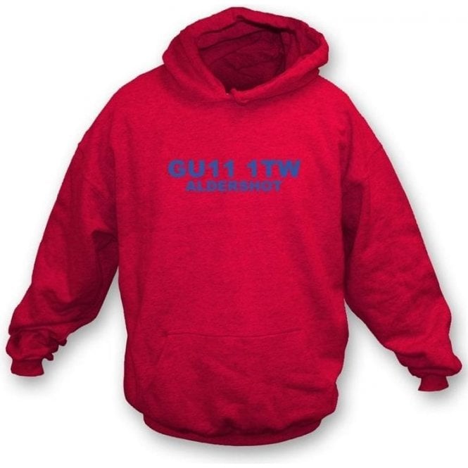 GU11 1TW Aldershot Hooded Sweatshirt (Aldershot)