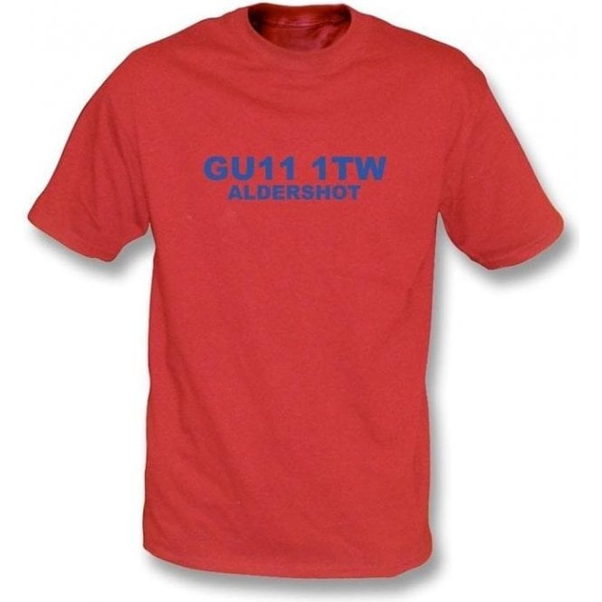 GU11 1TW Aldershot T-Shirt (Aldershot)