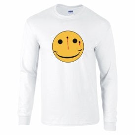 Gun Shot Smiley Long Sleeve T-Shirt