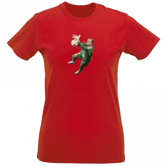 Hannah Hampton (England) Art Print Womens Slim Fit T-Shirt