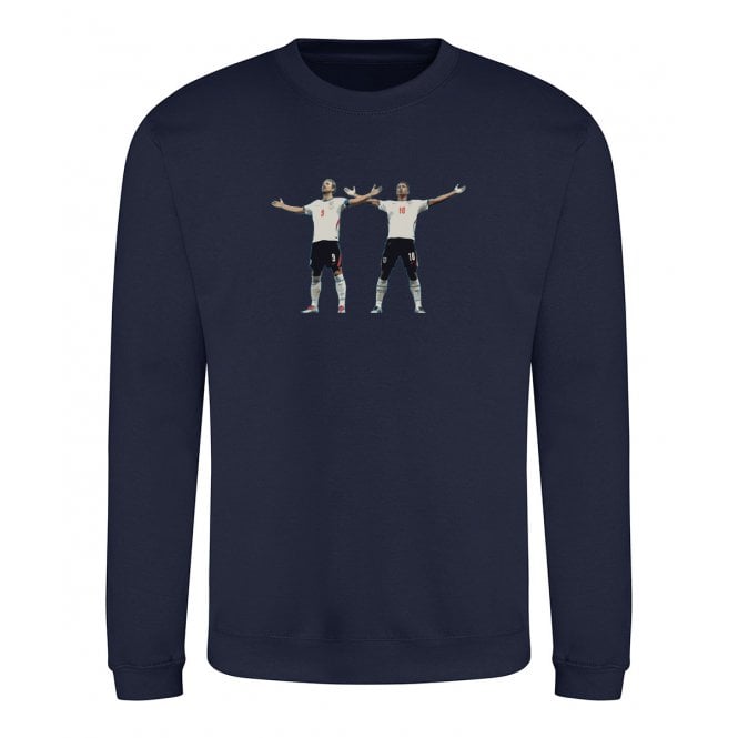 Harry Kane & Jude Bellingham (England - World Cup 2026 Influenced) Art Print Sweatshirt