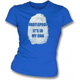 Hartlepool - It's In My DNA Womens Slim Fit T-Shirt