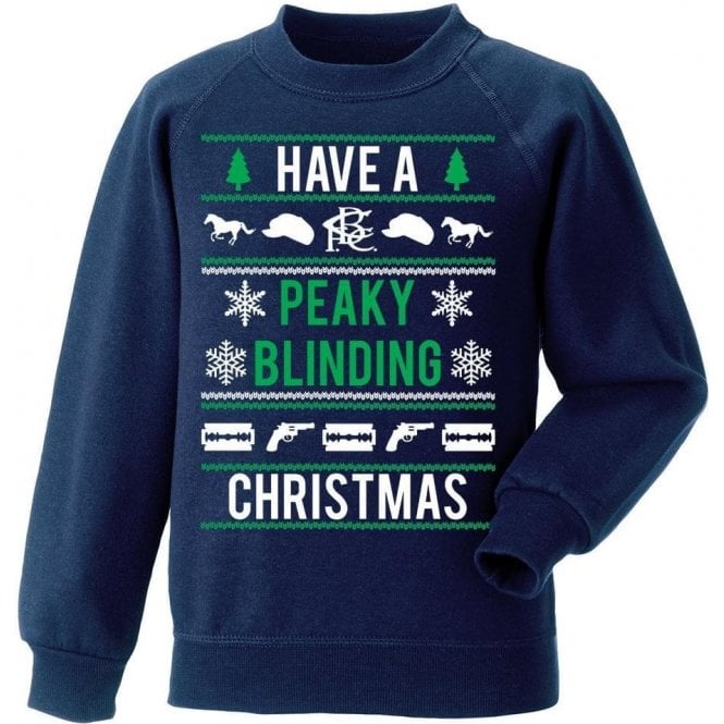 Have A Peaky Blinding Christmas (Birmingham City Influenced) Christmas Jumper