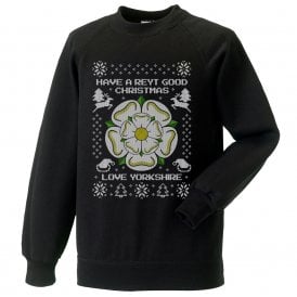 Have A Reyt Good Christmas (Harrogate Influenced) Kids Christmas Jumper