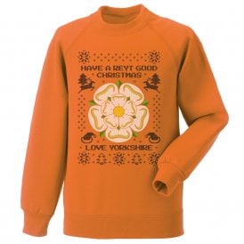 Have A Reyt Good Christmas (Hull City Influenced) Kids Christmas Jumper