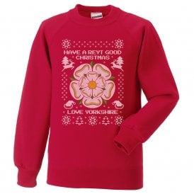 Have A Reyt Good Christmas (York City Influenced) Kids Christmas Jumper