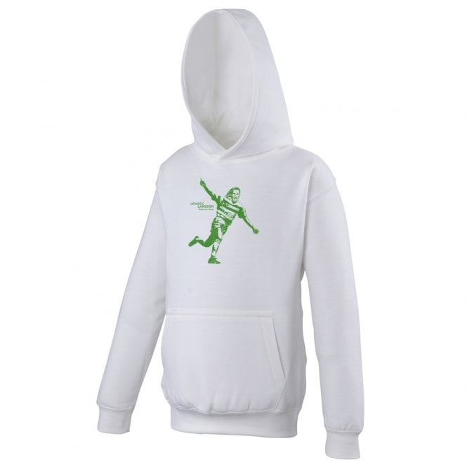Henrik Larsson - The Kings Of Kings (Banksy Style - Celtic) Hooded Sweatshirt