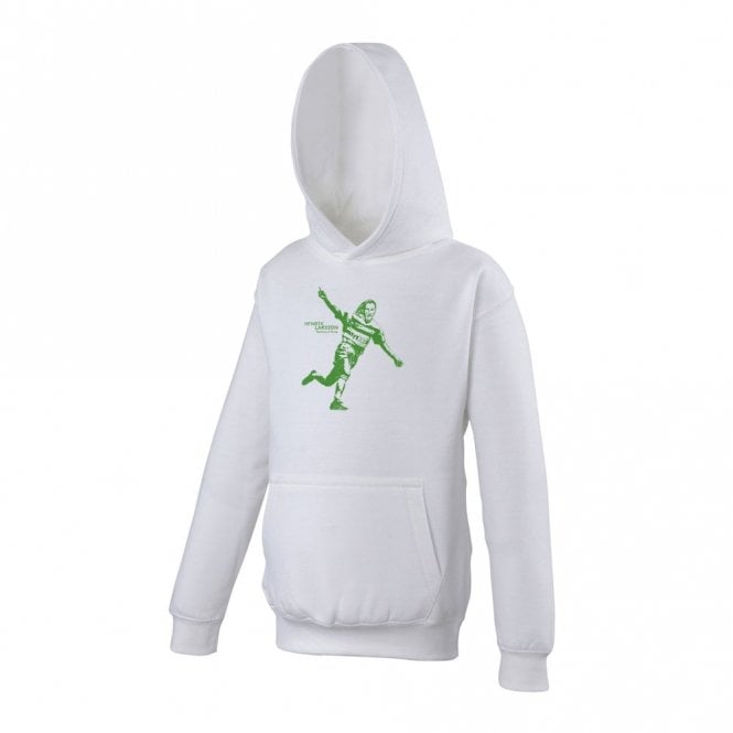 Henrik Larsson - The Kings Of Kings (Banksy Style - Celtic) Organic Hooded Sweatshirt
