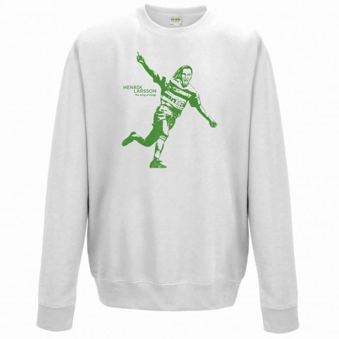 Henrik Larsson - The Kings Of Kings (Banksy Style - Celtic) Sweatshirt