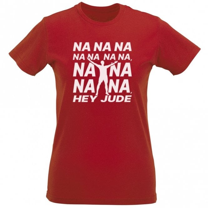 Hey Jude (Jude Bellingham - England Influenced) Chant Organic Womens Slim Fit T-Shirt