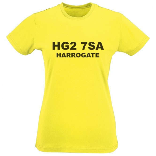 HG2 7SA Harrogate Womens Slim Fit T-Shirt