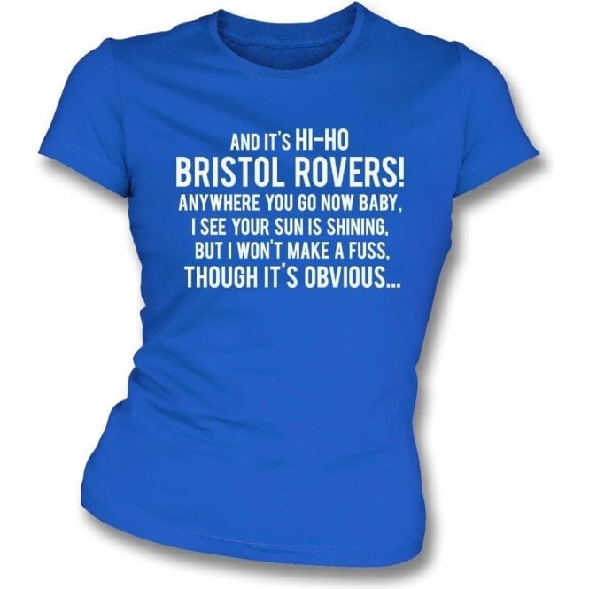 Hi-Ho Bristol Rovers Womens Slim Fit T-Shirt