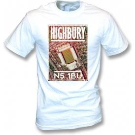 Highbury N5 1BU (Arsenal) T-Shirt