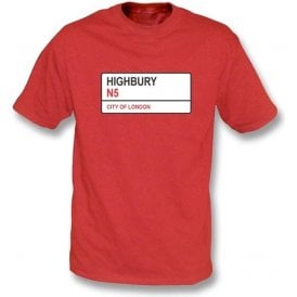 Highbury N5 (Arsenal) T-Shirt