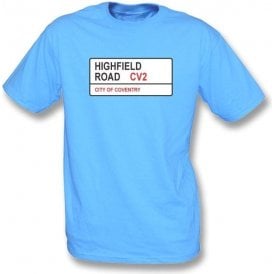 Highfield Road CV2 (Coventry City) T-Shirt