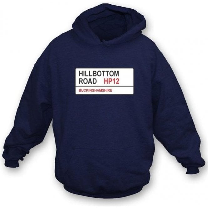 Hillbottom Road HP12 Hooded Sweatshirt (Wycombe Wanderers)