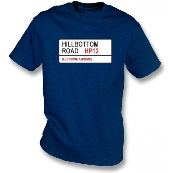 Hillbottom Road HP12 T-Shirt (Wycombe Wanderers)