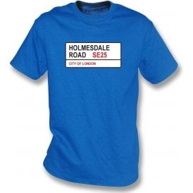Holmesdale Road SE25 Kids T-Shirt (Crystal Palace)