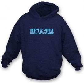 HP12 4HJ High Wycombe Hooded Sweatshirt (Wycombe Wanderers)