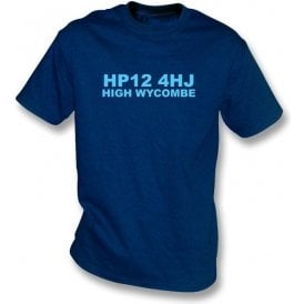 HP12 4HJ High Wycombe T-Shirt (Wycombe Wanderers)