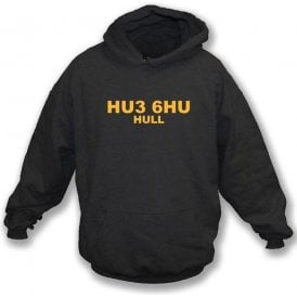 HU3 6HU Hull Hooded Sweatshirt (Hull City)