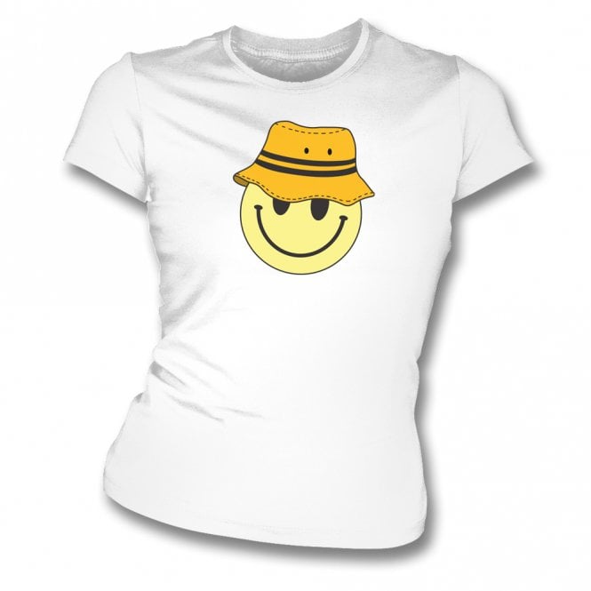 Hull City Bucket Hat Smiley Womens Slim Fit T-Shirt