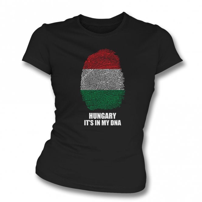 Hungary - It's In My DNA Womens Slim Fit T-Shirt
