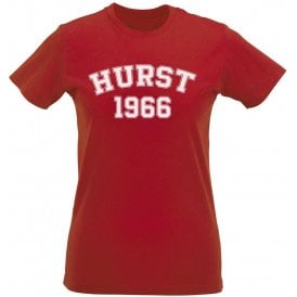 Hurst 1966 (England) Womens Slim Fit T-Shirt