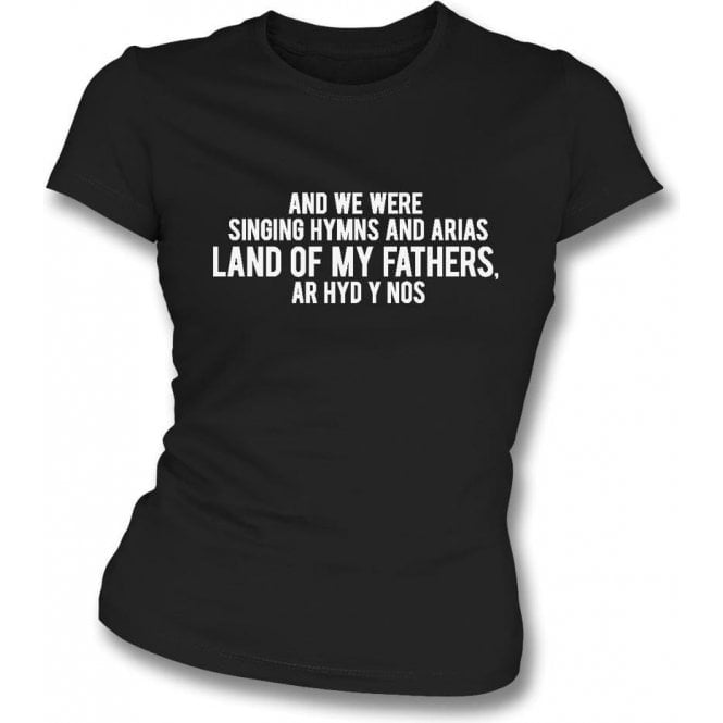 Hymns And Arias (Swansea) Womens Slim Fit T-Shirt