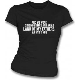 Hymns And Arias (Swansea) Womens Slim Fit T-Shirt