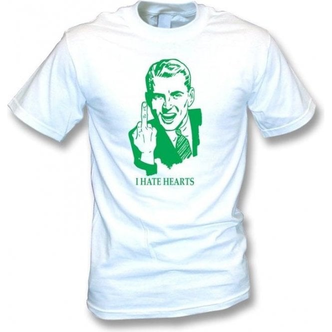I Hate Hearts T-shirt (Hibs)