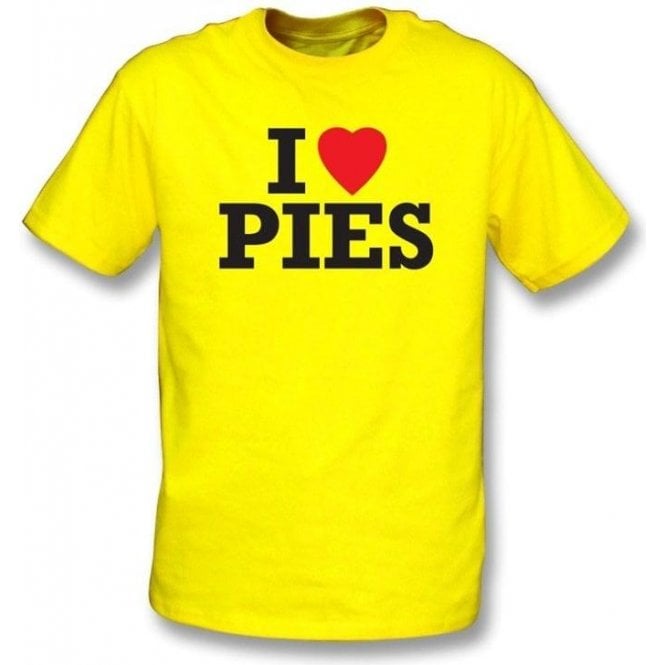 I Love Pies t-shirt