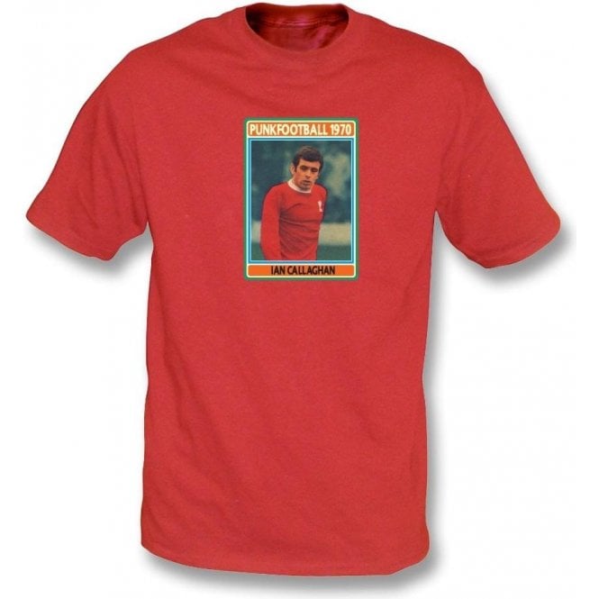 Ian Callaghan 1970 (Liverpool) Red T-Shirt