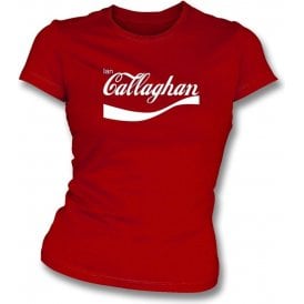 Ian Callaghan (Liverpool) Enjoy-Style Womens Slim Fit T-Shirt