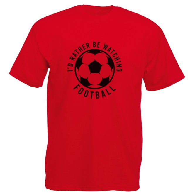 I'd Rather Be Watching Football Kids T-Shirt