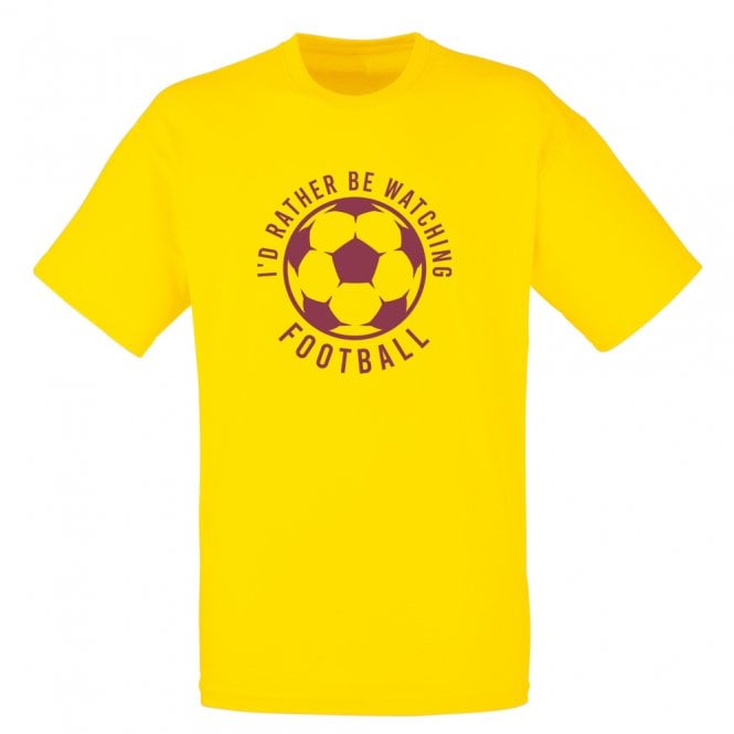 I'd Rather Be Watching Football Kids T-Shirt