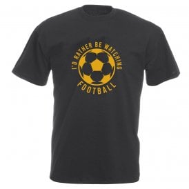 I'd Rather Be Watching Football Vintage Wash T-Shirt